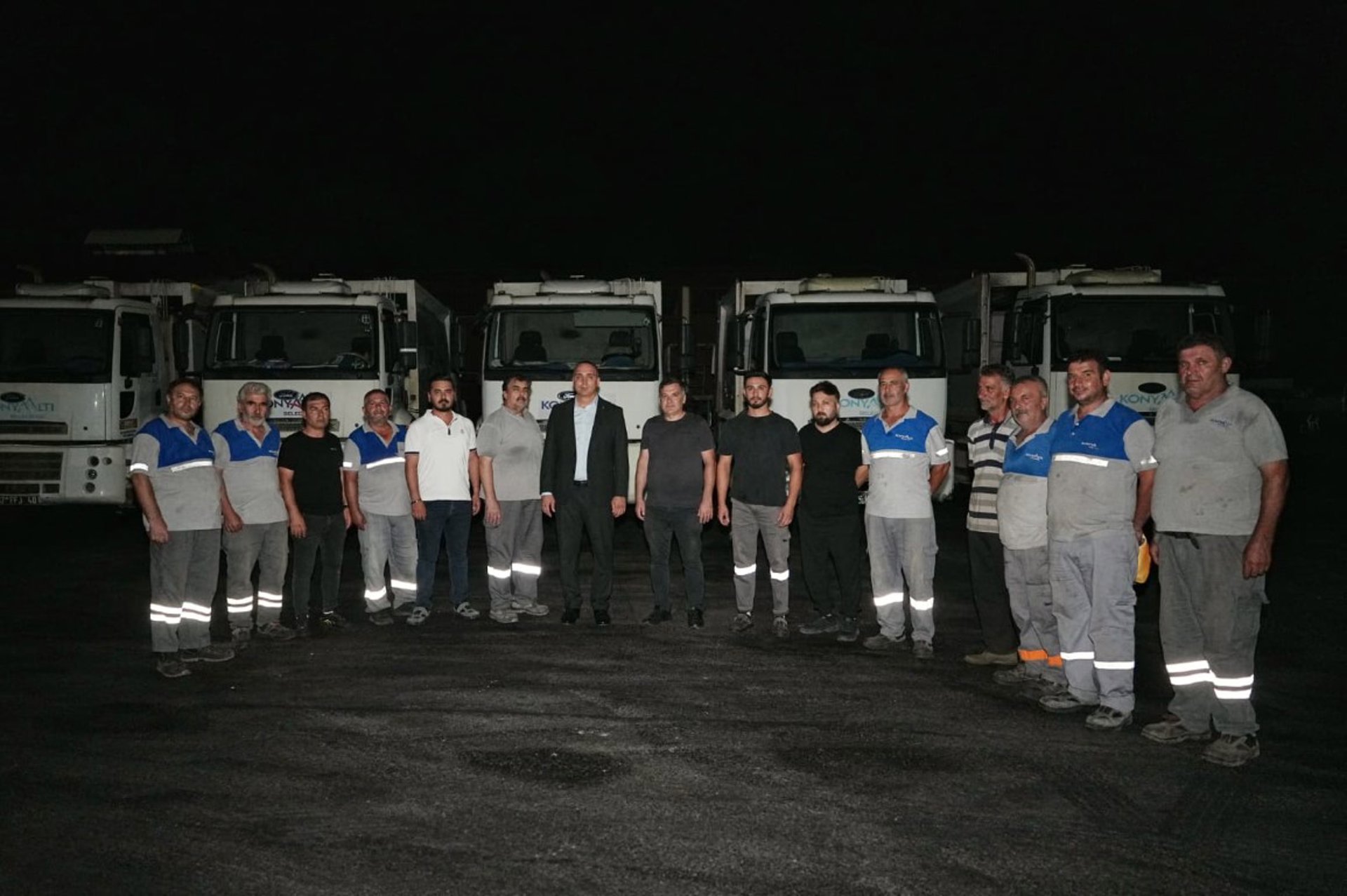 Başkan Kotan'dan personele akşam ziyareti